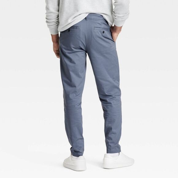 Goodfellow & Co - Men's Extended Tab Pleated Dress Trousers - Goodfe Gray - Picture 2 of 3